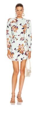 A.L.C. Jane Floral Mini Dress